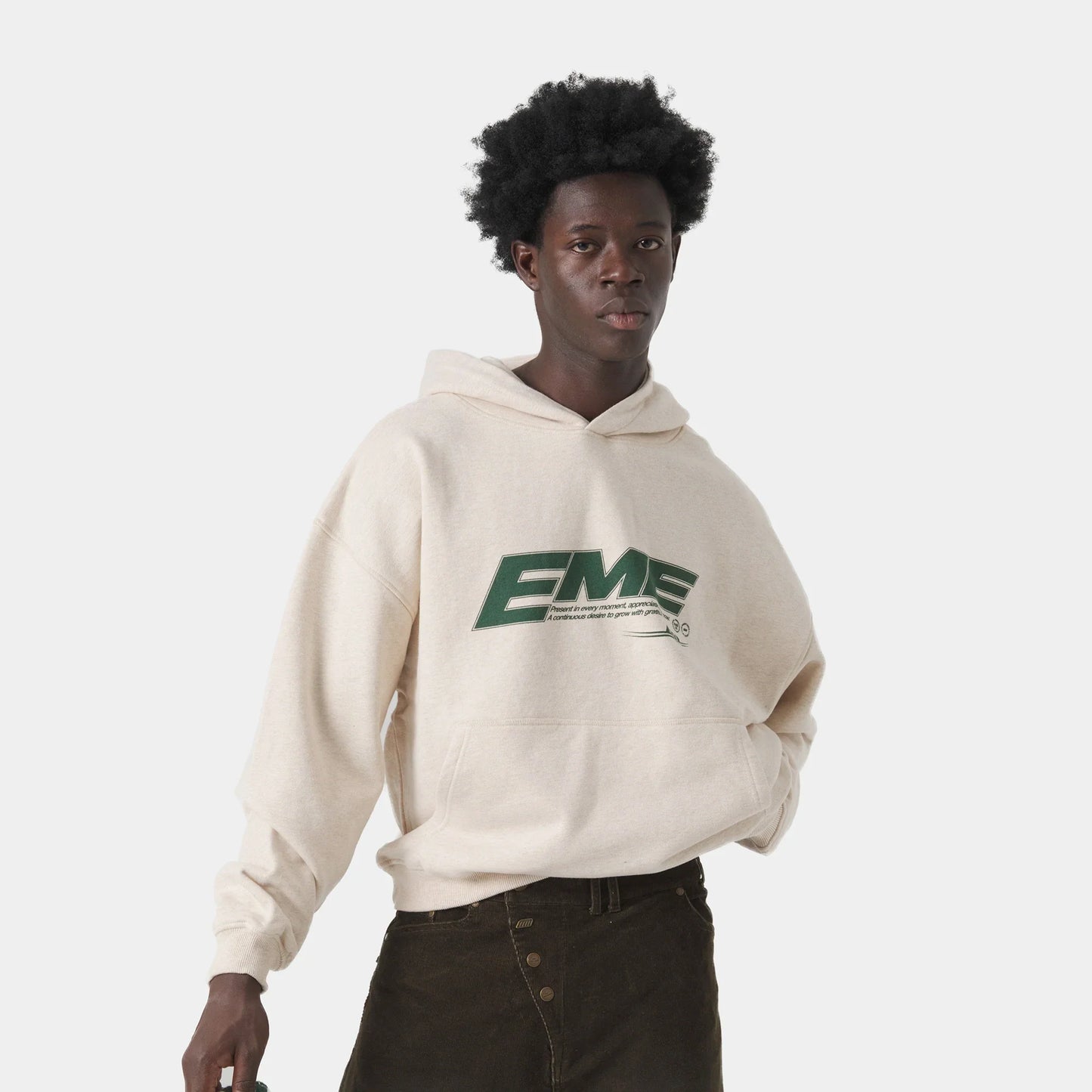 Poleron Eme Studios Ssamo Off Sand Oversized