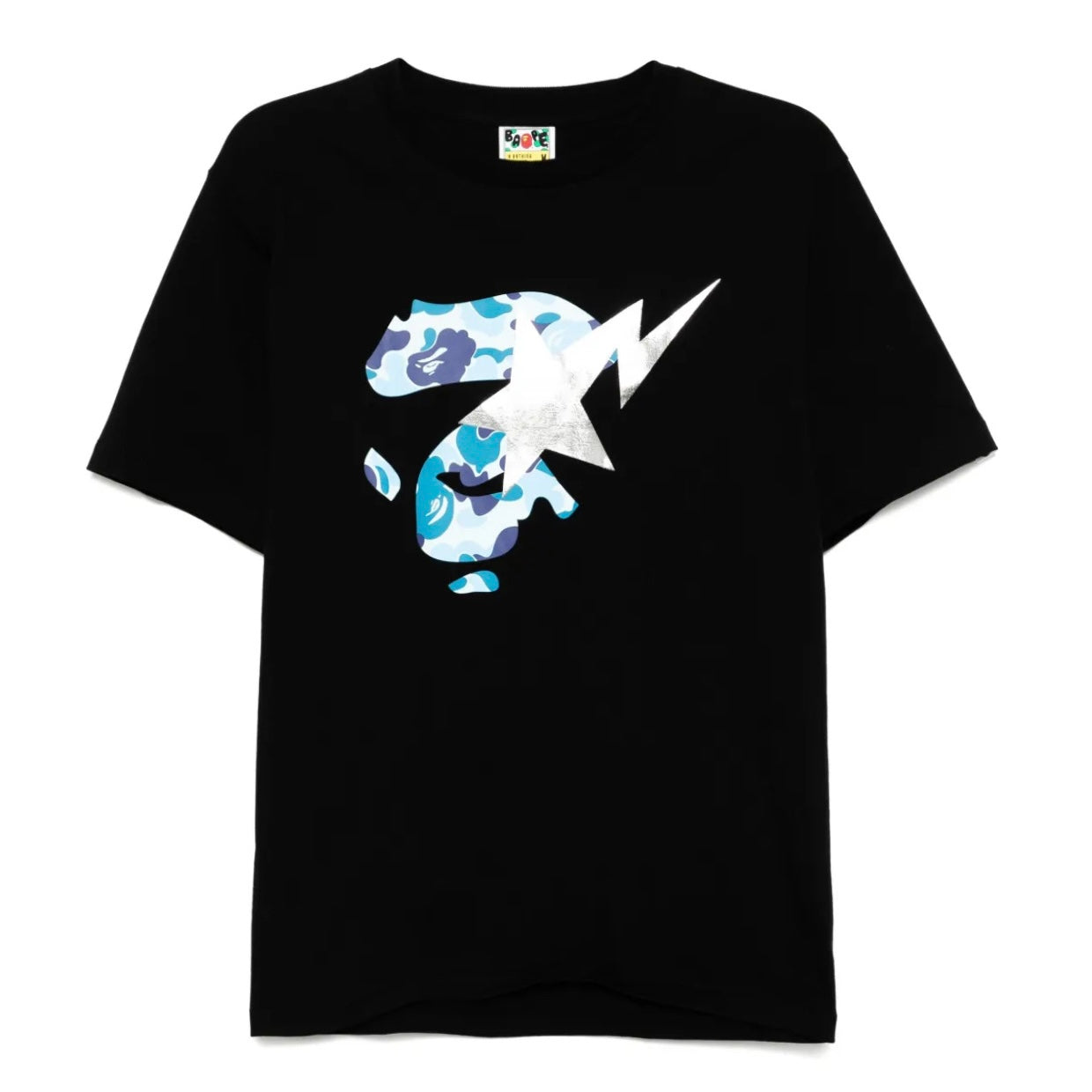 Polera BAPE ABC Camo Ape Face STA Black