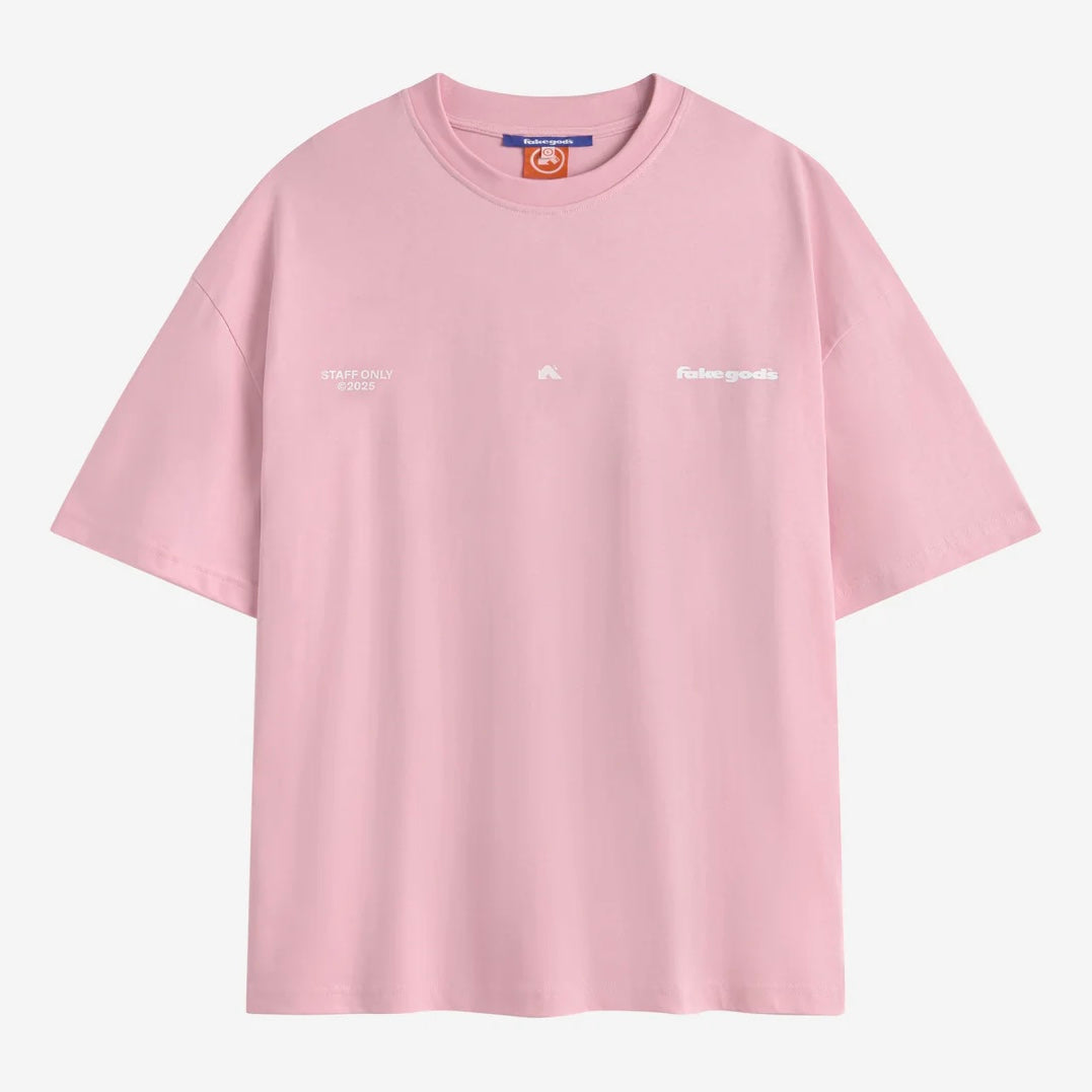 Polera Fake Gods Staff Tee Rose - L
