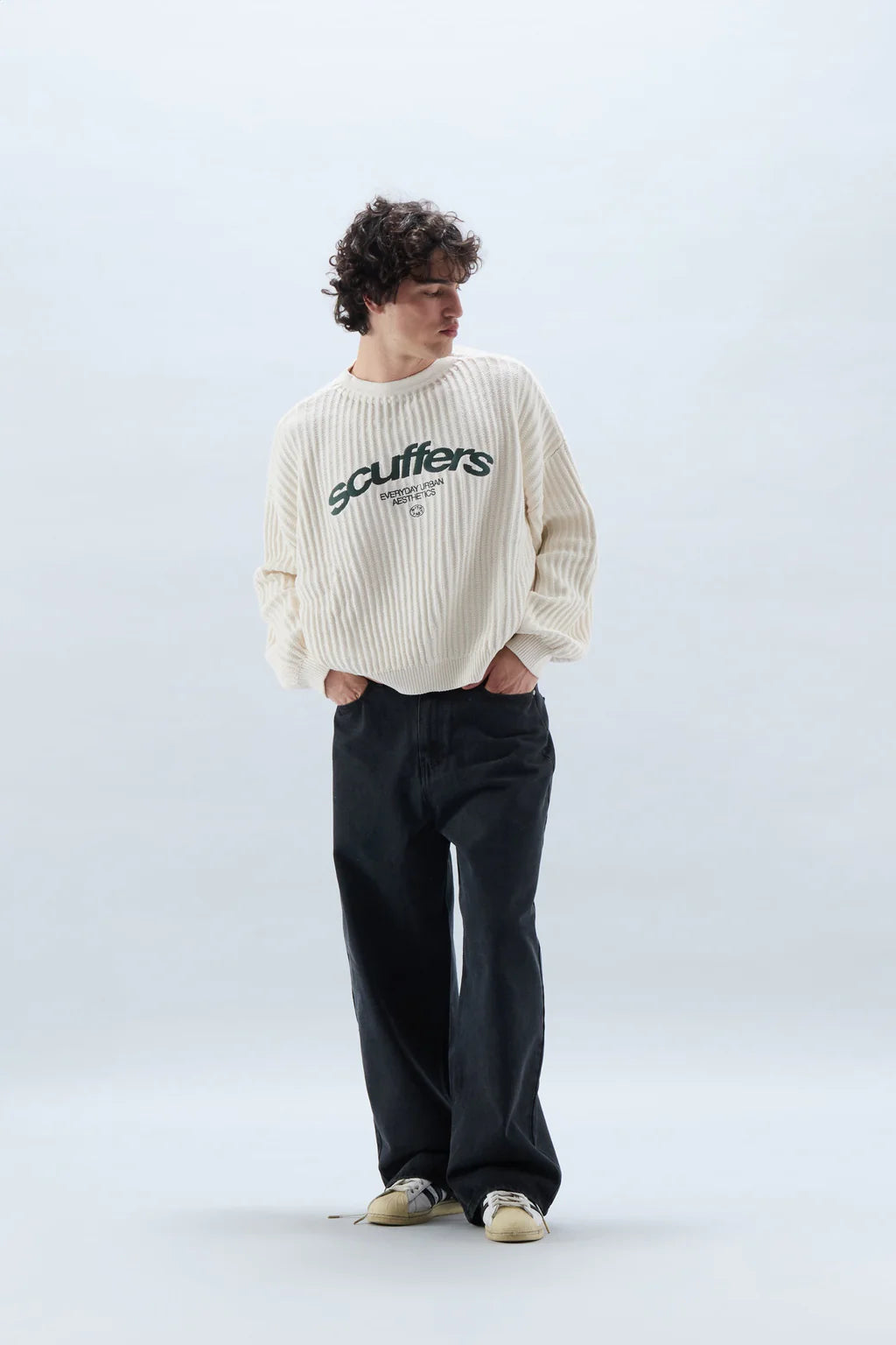 Sweater Scuffers Iconic Ecru Jersey