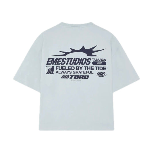 Polera Eme Studios Glory Anthracite Oversized Tee