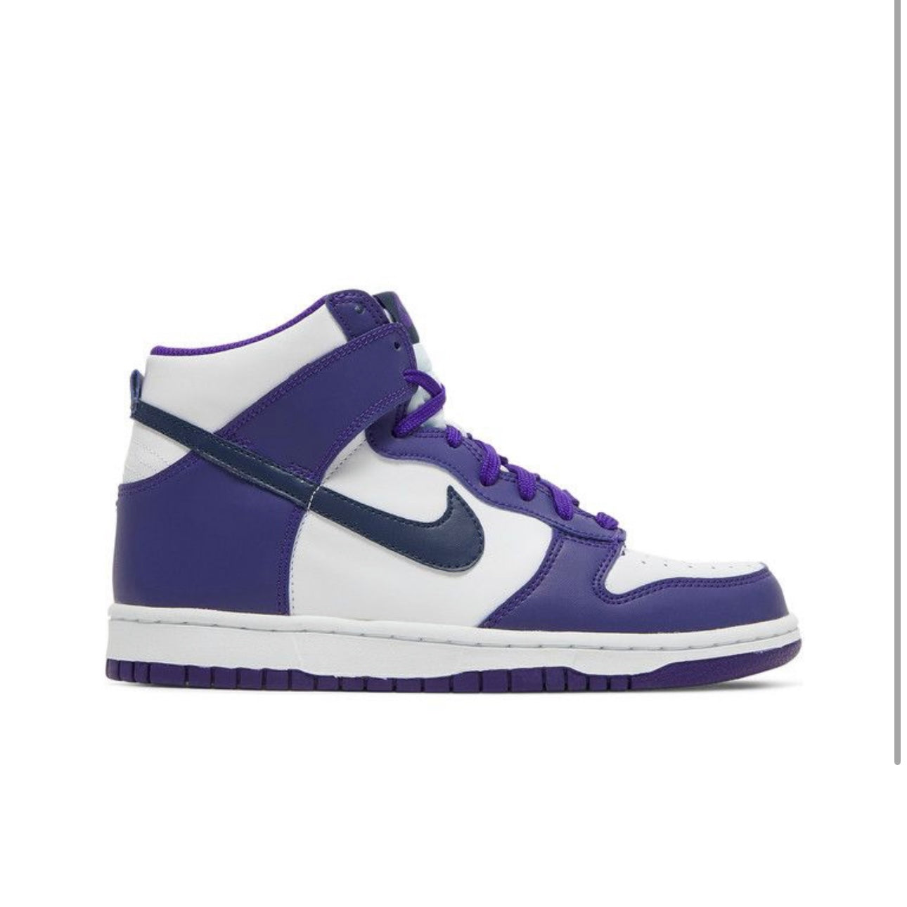 Nike Dunk High White/Midnight Navy