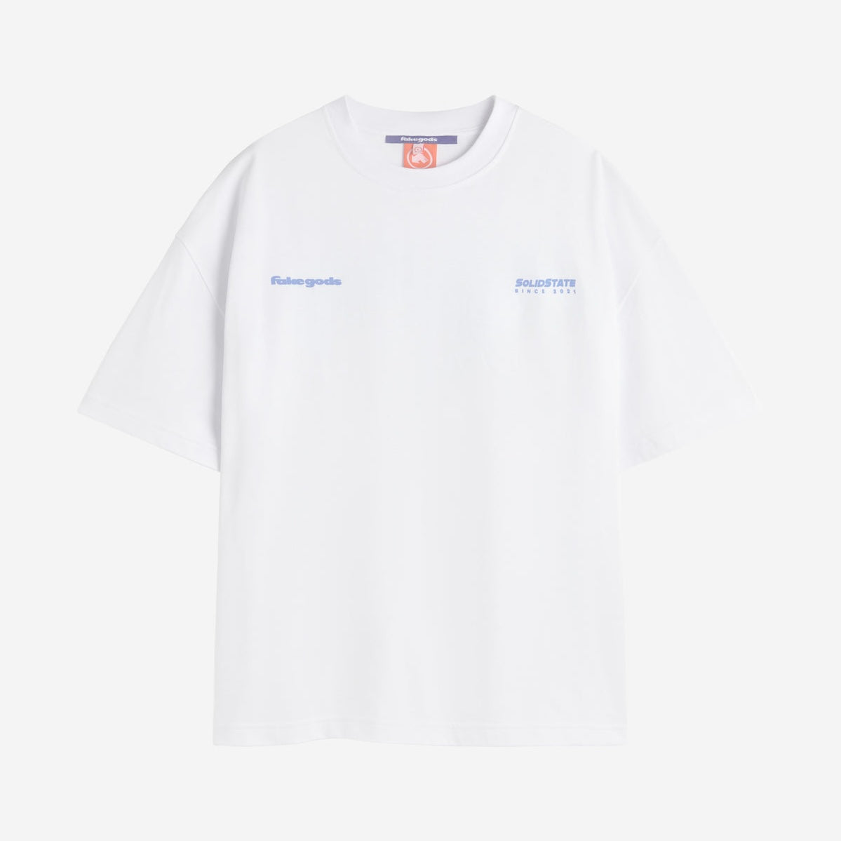 Polera Fake Gods Ice Cube White