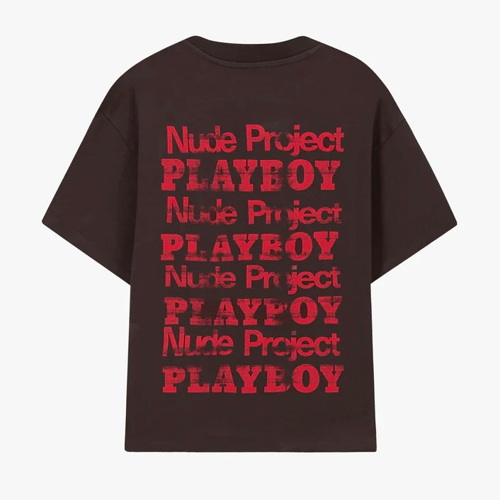 Polera Nude PlayBoy Monroe Chocolate