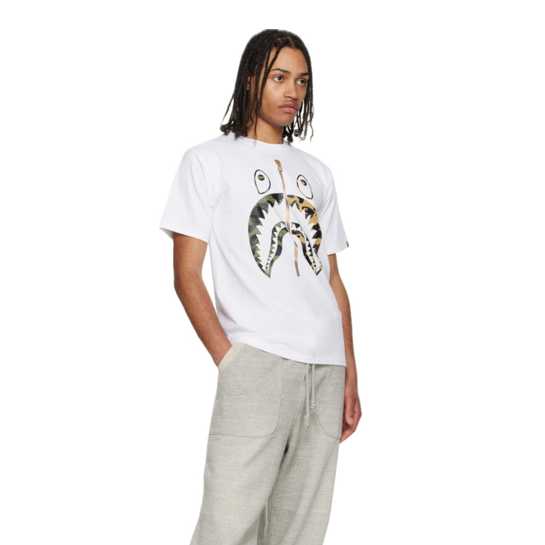 Polera BAPE 1st Camo Separate Shark White