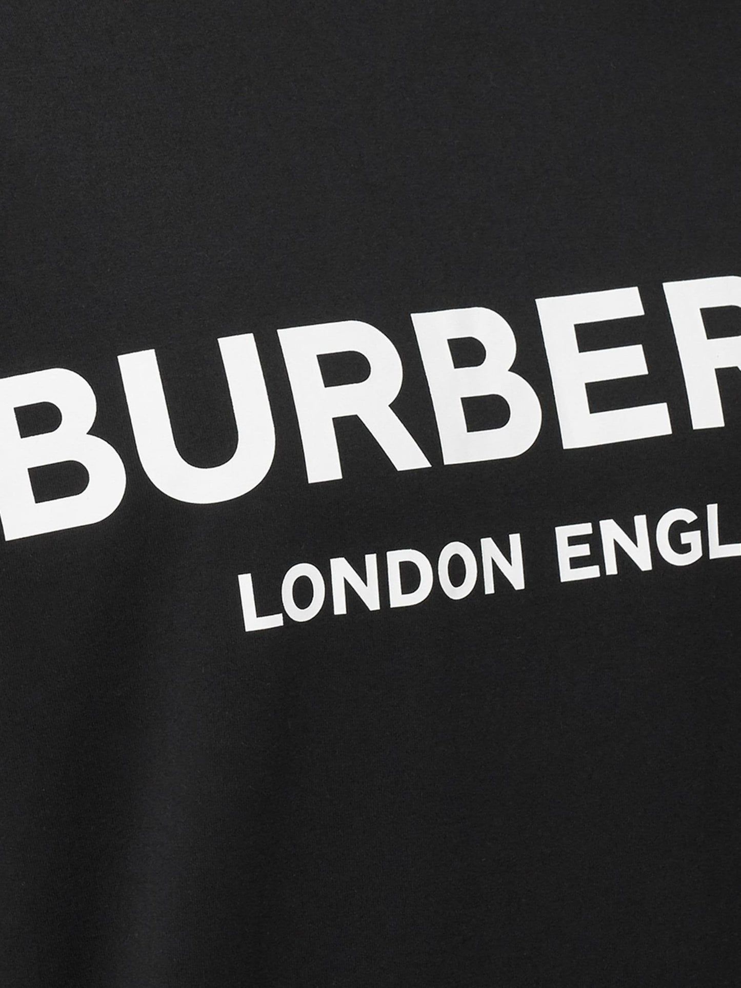Polera Burberry Logo Print- Talla L