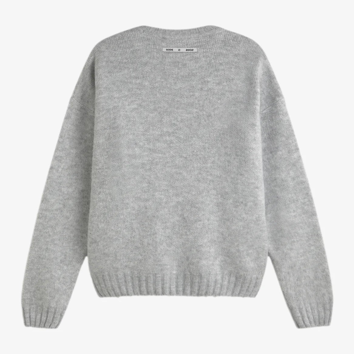Sweater Fake Gods Billiard Knitted Mohair Light Grey