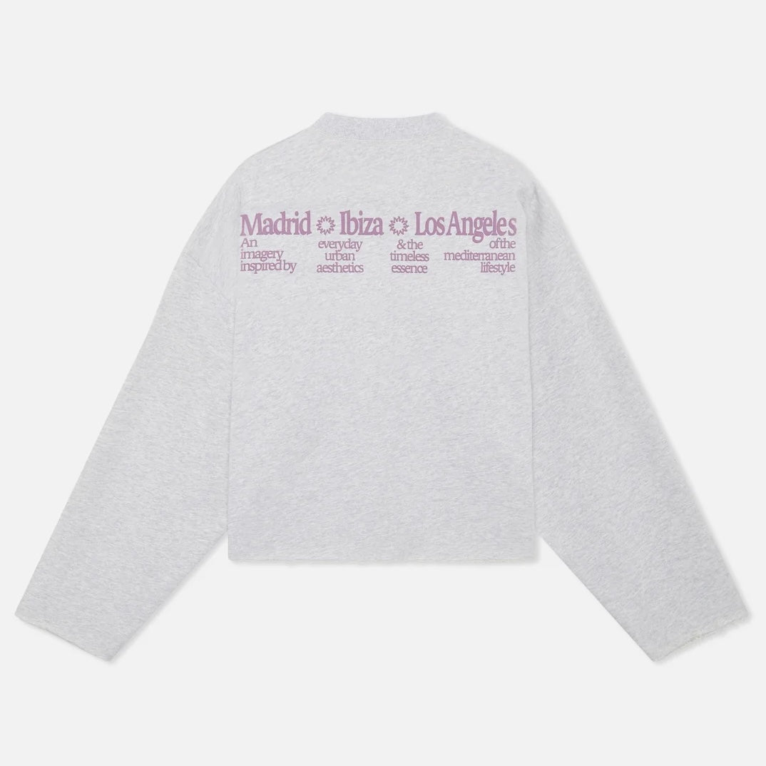 Poleron Scuffers Gallery Grey Sweatshirt Crewneck