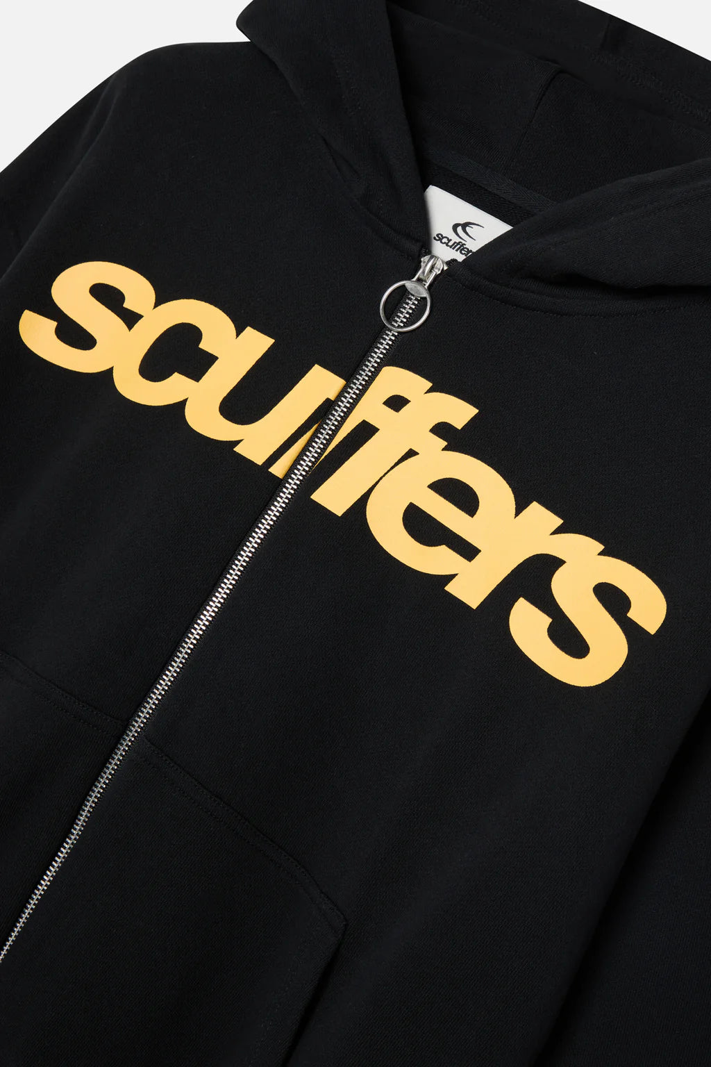 Poleron Scuffers Essential Black Zipper