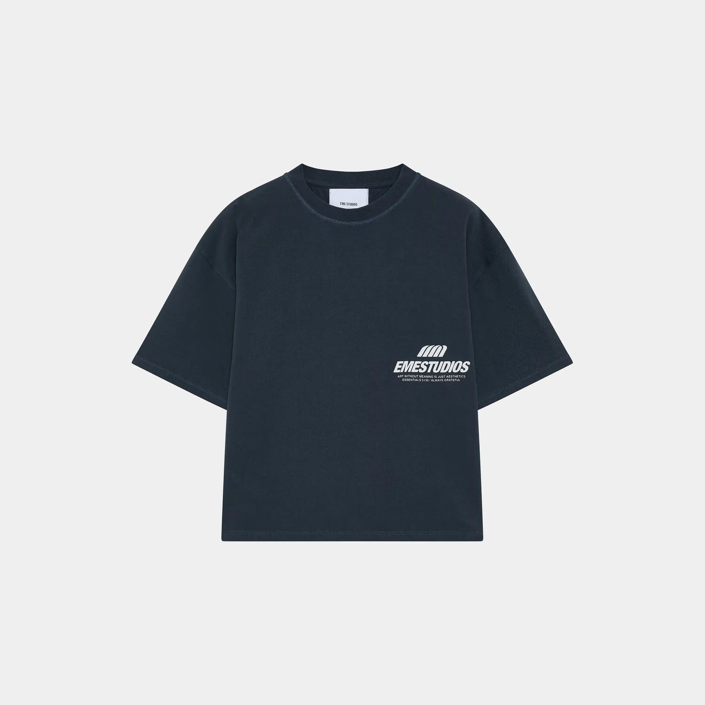 Polera Eme Studios Meaning Navy