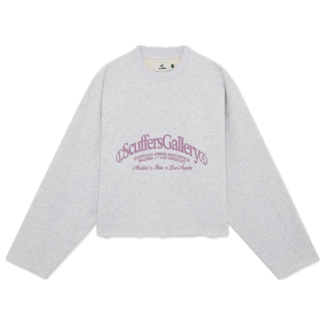 Poleron Scuffers Gallery Grey Sweatshirt Crewneck