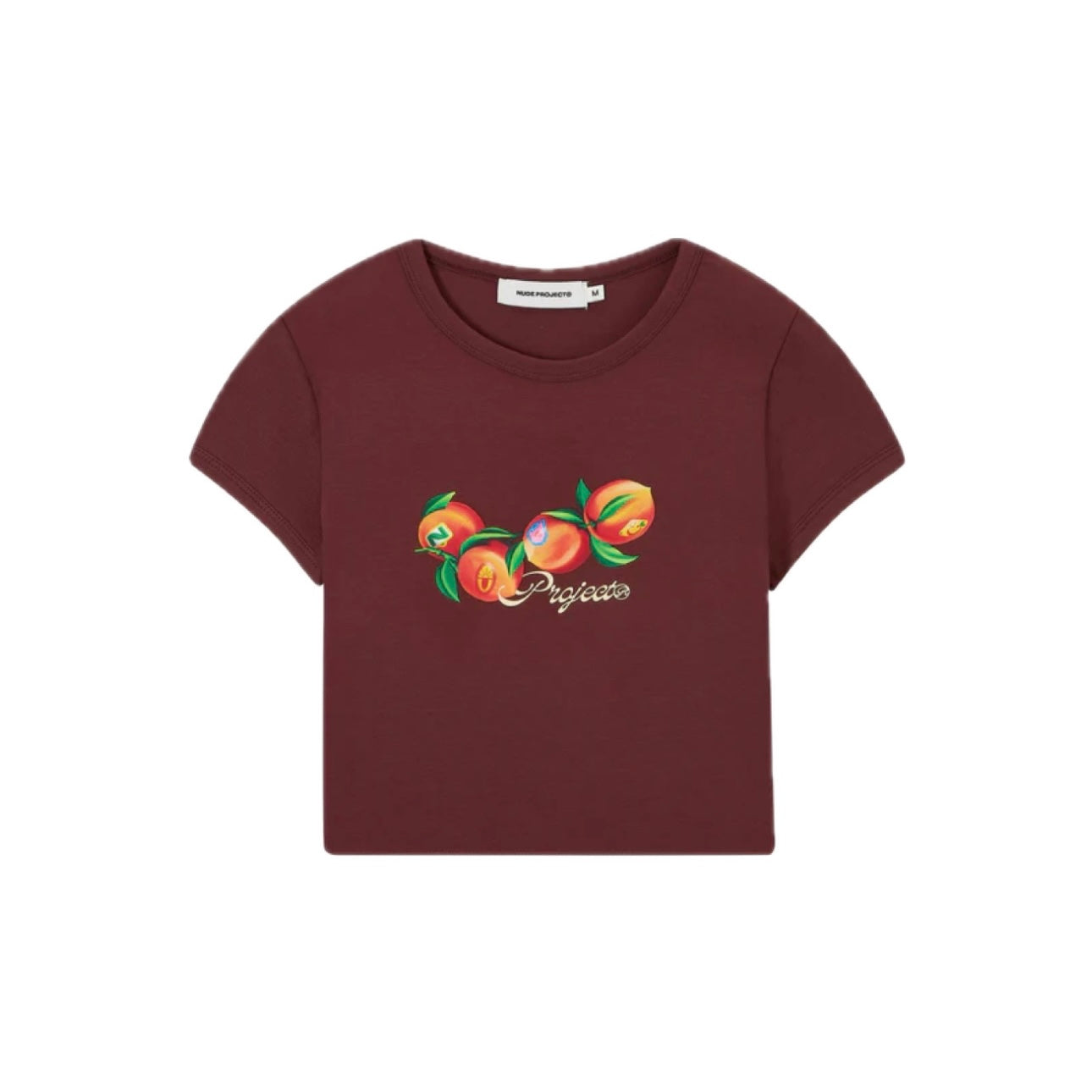 Top Nude Peach Burgundy - Talla M