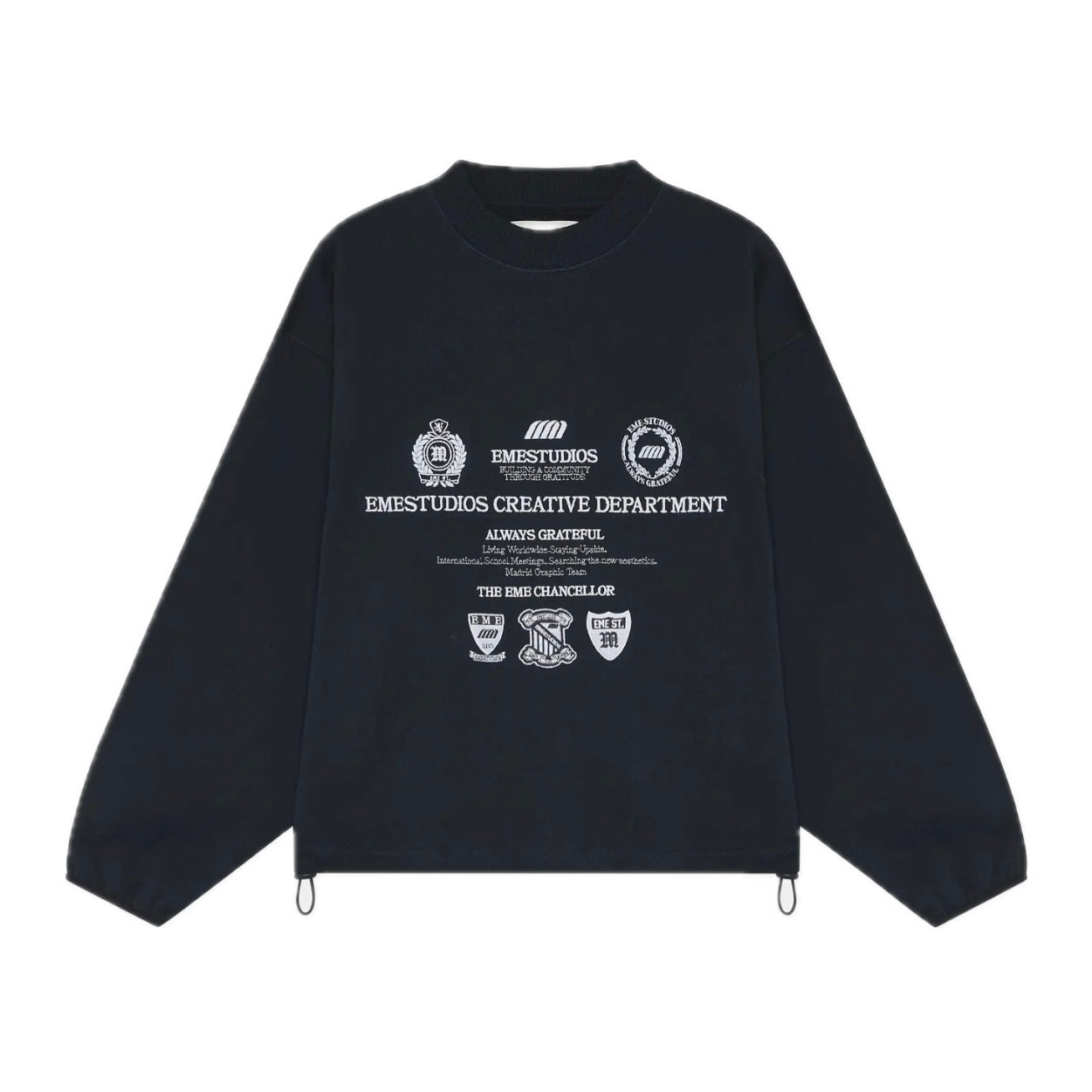 Poleron Eme Studios Chancellor Night Sky Crewneck