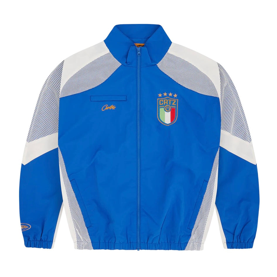 Chaqueta Corteiz Italia Shuku Jacket Blue/White