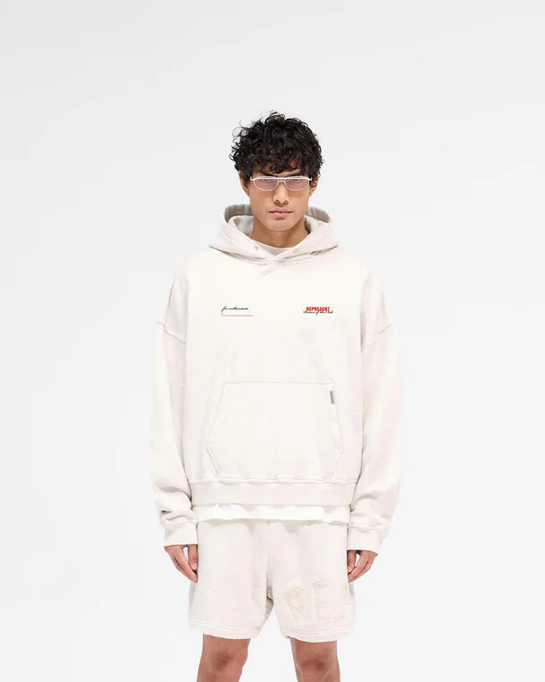 Poleron Represent Patron Of The club Cream Marl