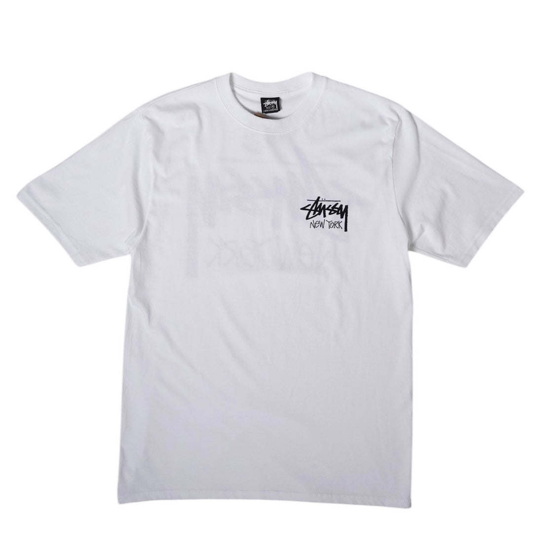 Polera Stussy New York White