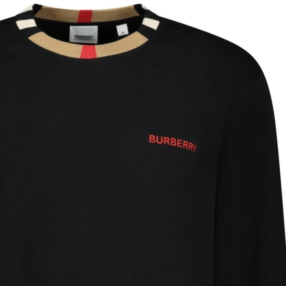 Poleron Burberry Jarrad Checkneck