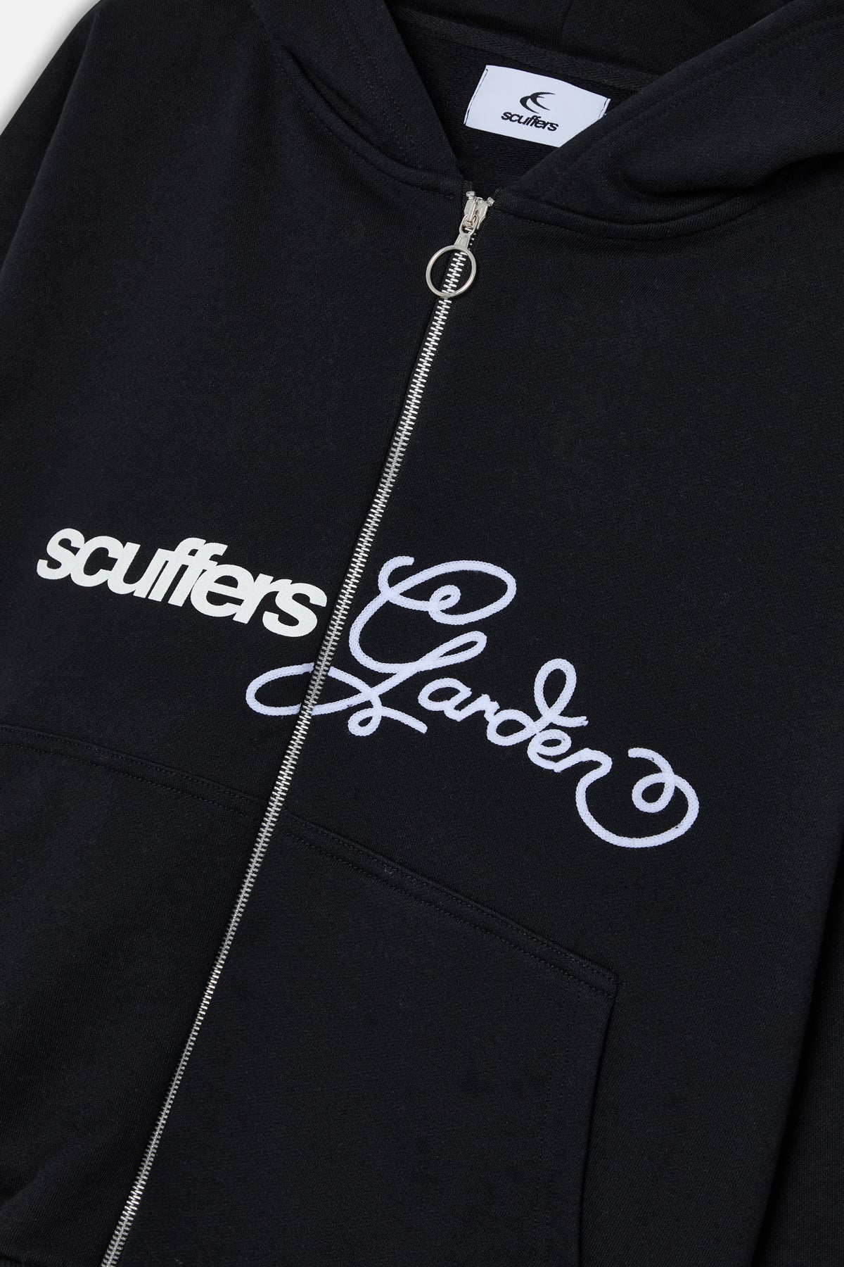 Poleron Scuffers Garden Black Zipper