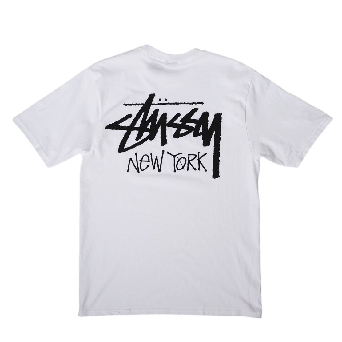 Polera Stussy New York White