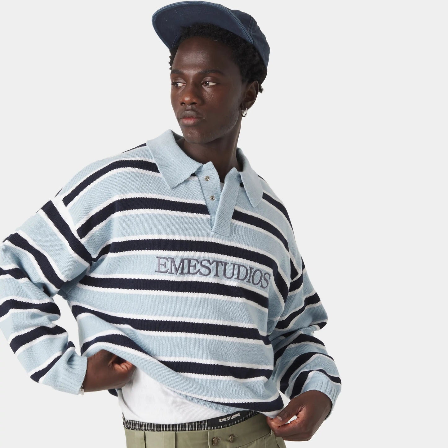 Sweater Eme Studios Sweet Lucent Knit Polo