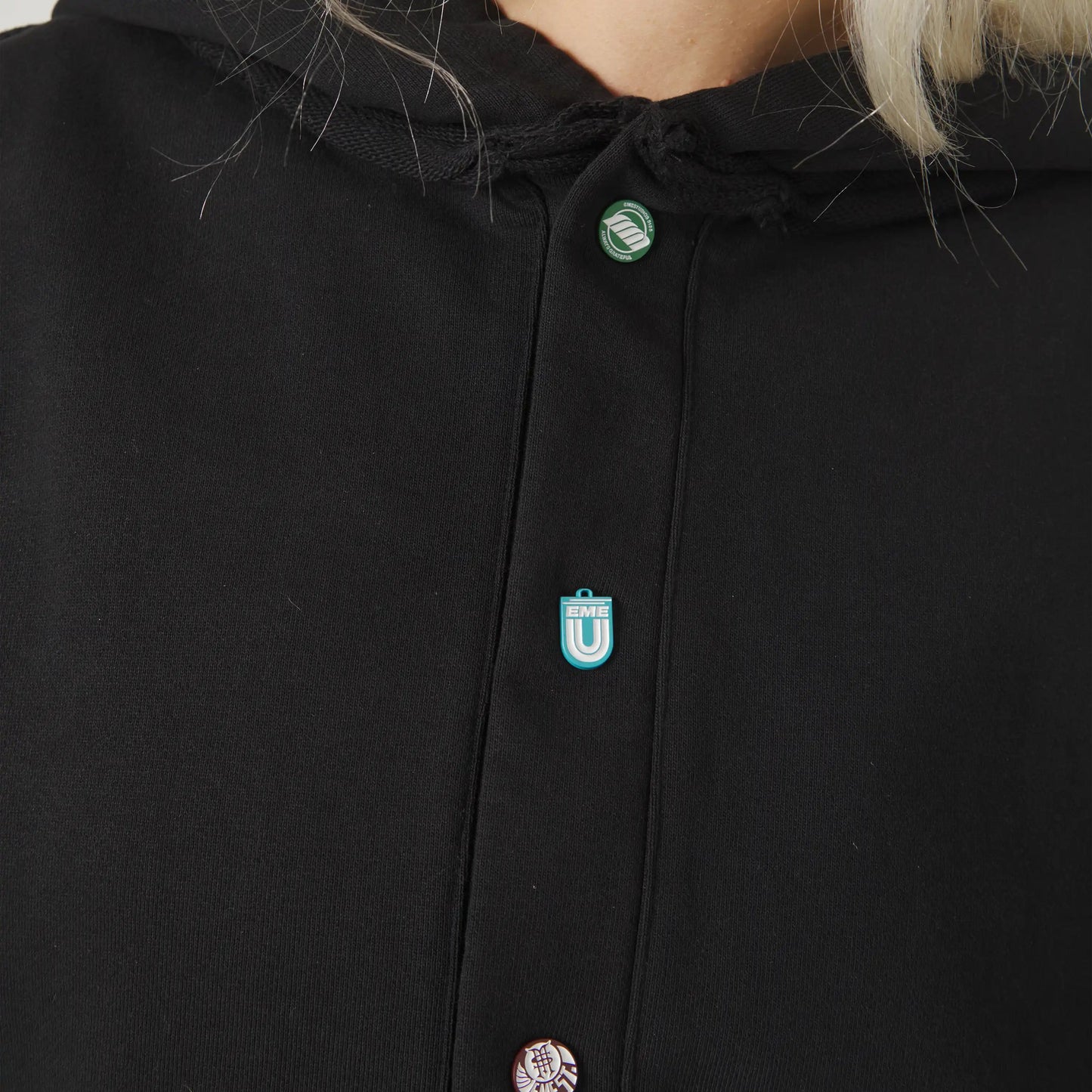 Poleron Eme Studios Olfi Shadow Full Zip