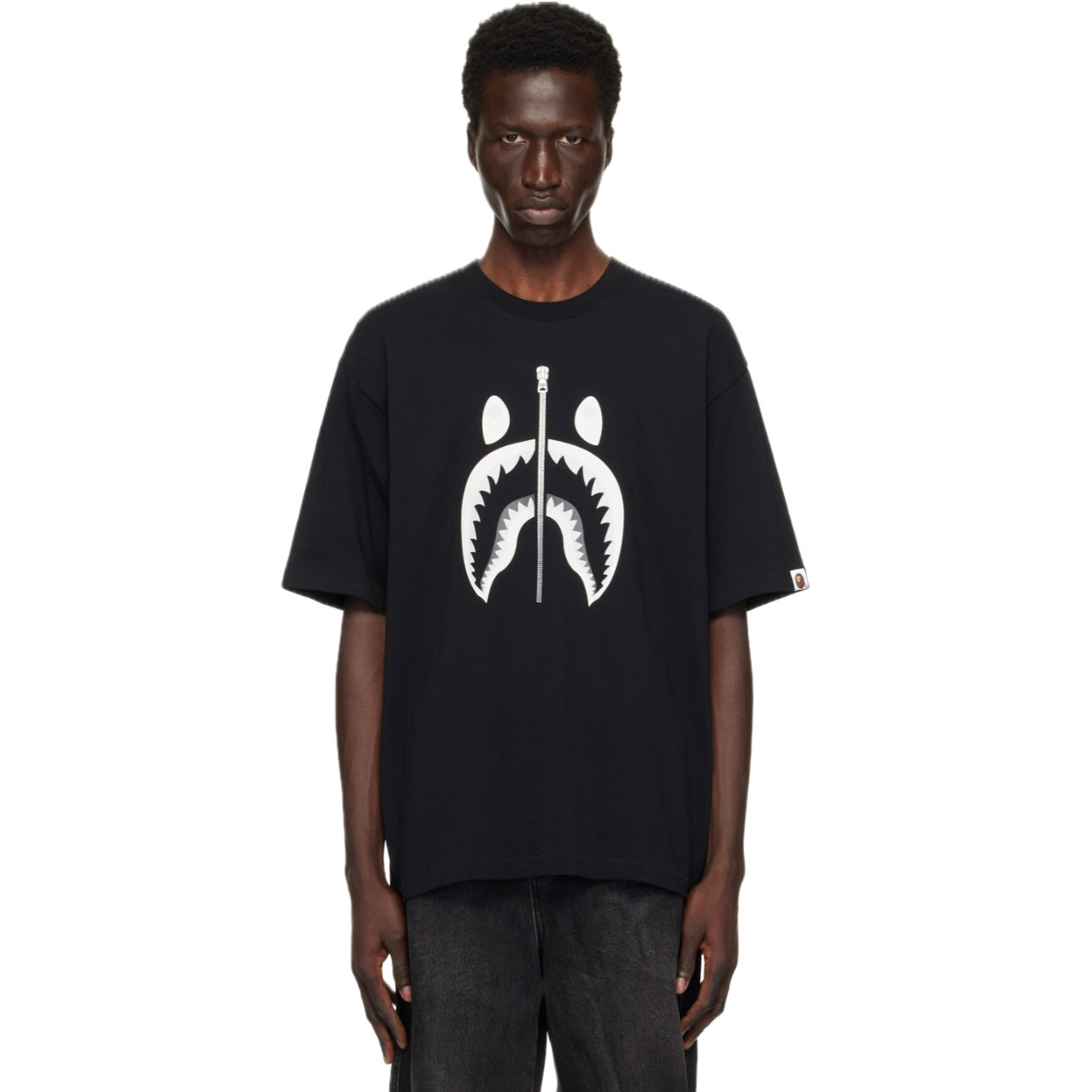 Polera BAPE Shark #1 M Black