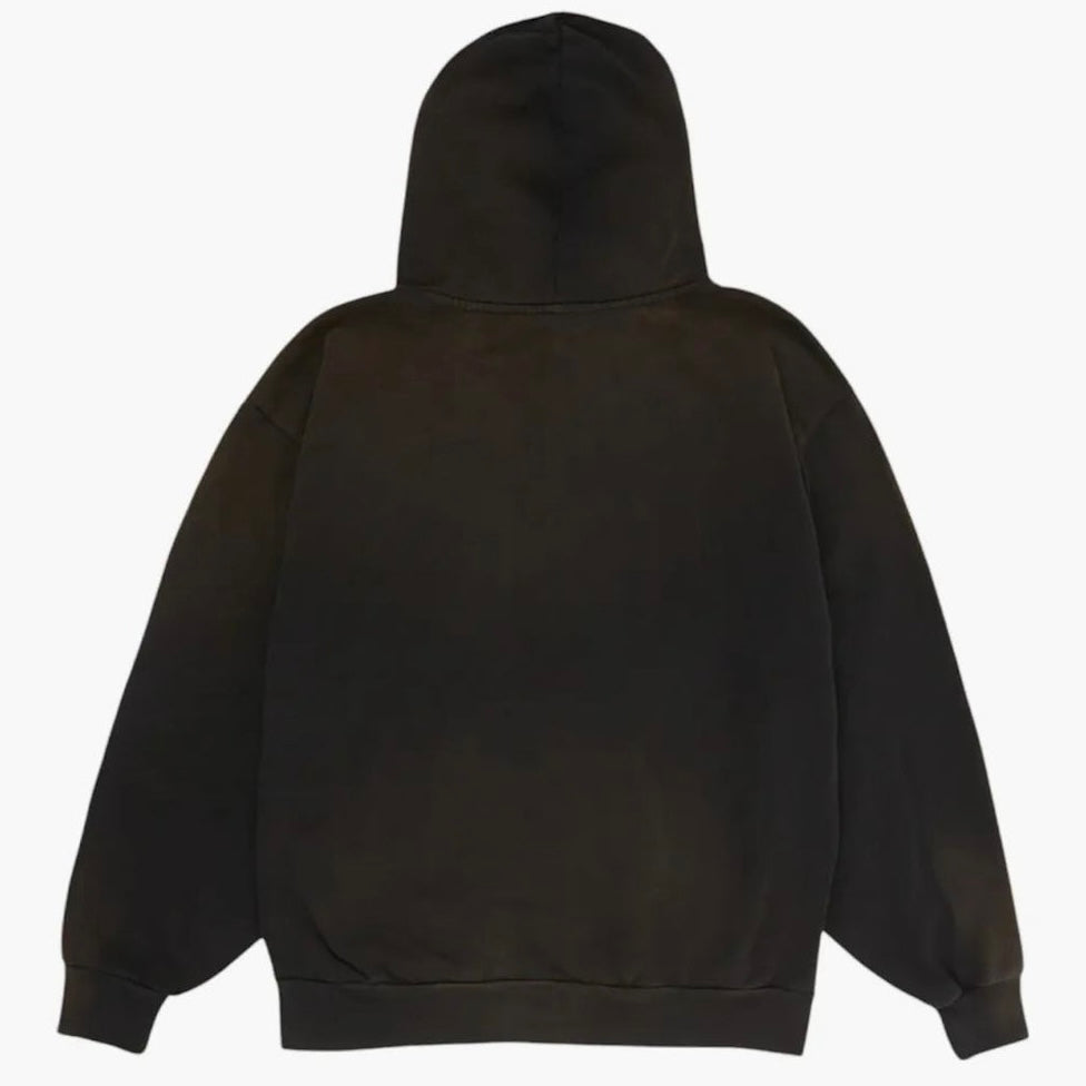 Poleron Travis Scott x Nike x FC Barcelona Spray Logo Hoodie Black
