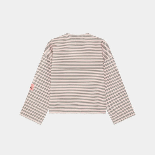 Poleron Eme Studios Dona Smoky Rose Reverse Crewneck