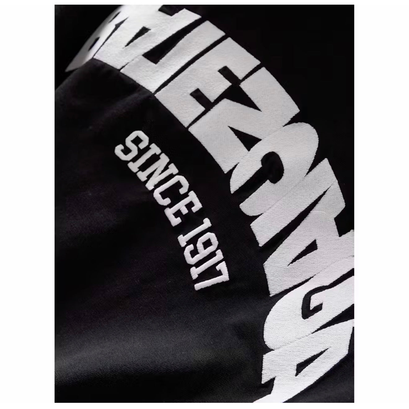 Polera Balenciaga Back Flip Oversized Tee Black