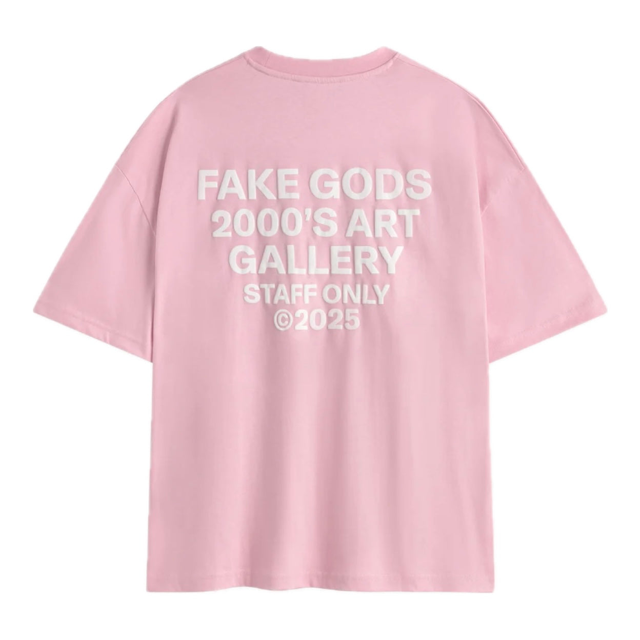 Polera Fake Gods Staff Tee Rose - L