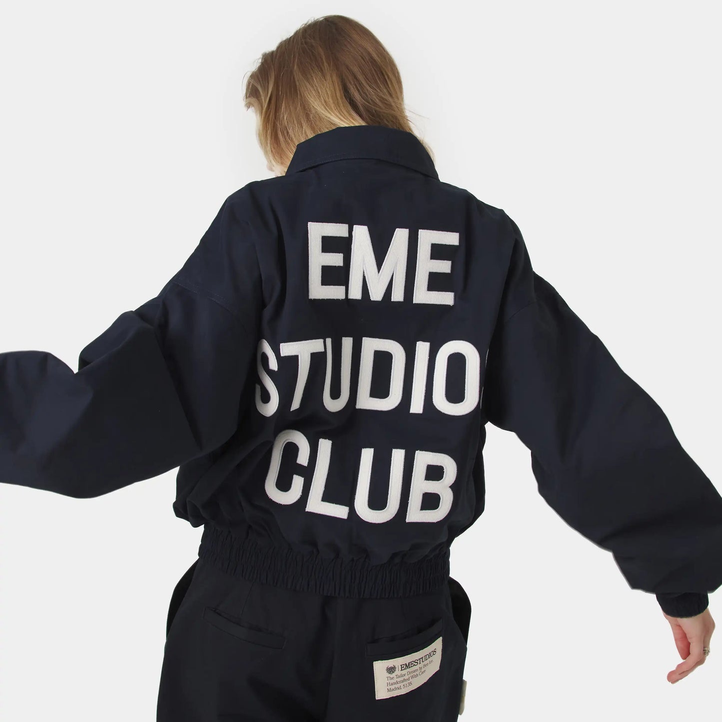 Chaqueta Eme Studios Chulo G Navy Reverse Jacket