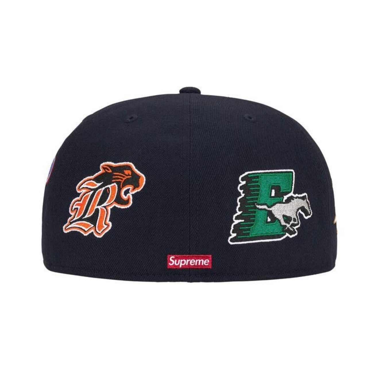 Gorro Supreme Mascots S Logo x New Era Navy SS26