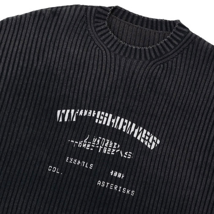 Sweater MilfShake Asterisk Knit Grey