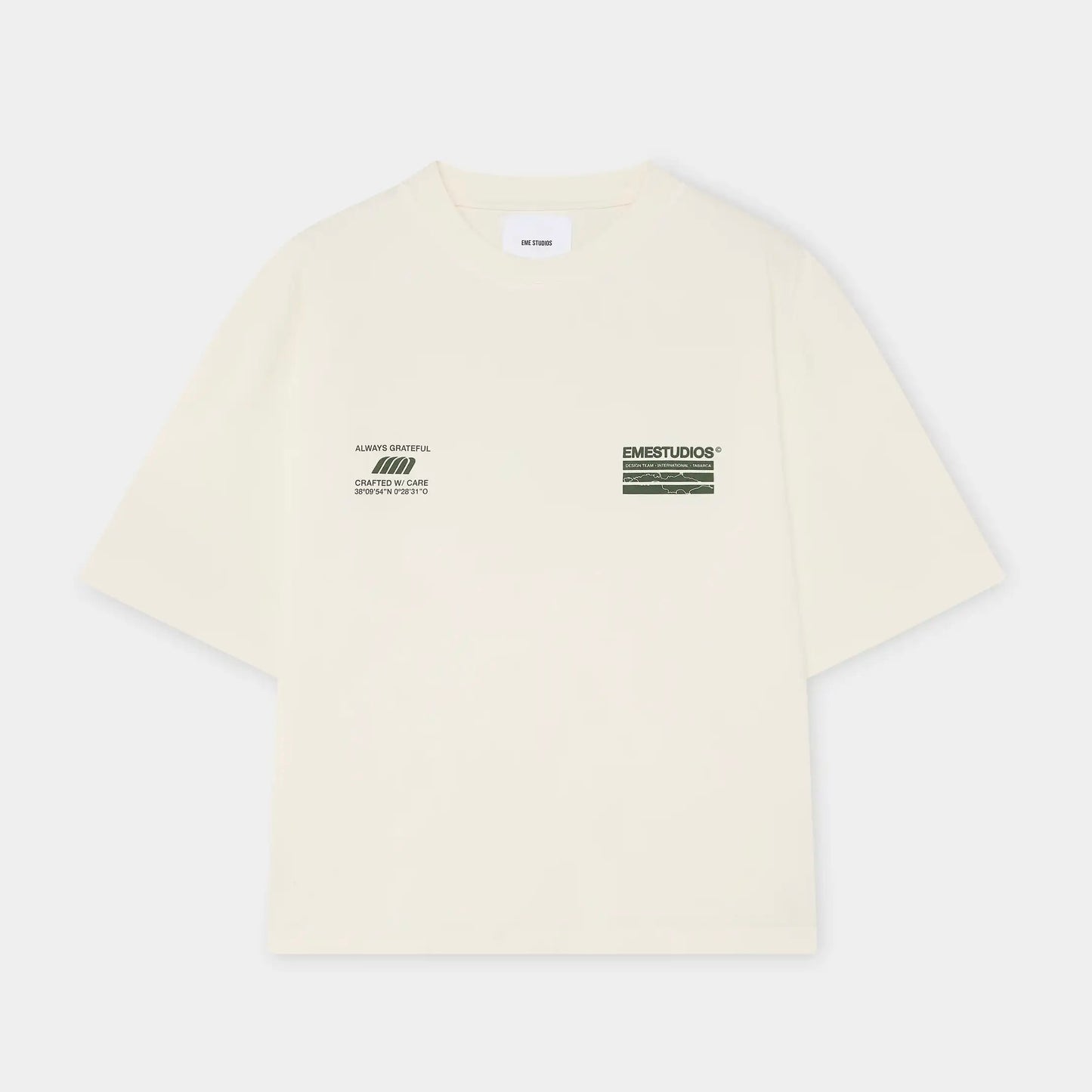 Polera Eme Studios Radar Off Sand