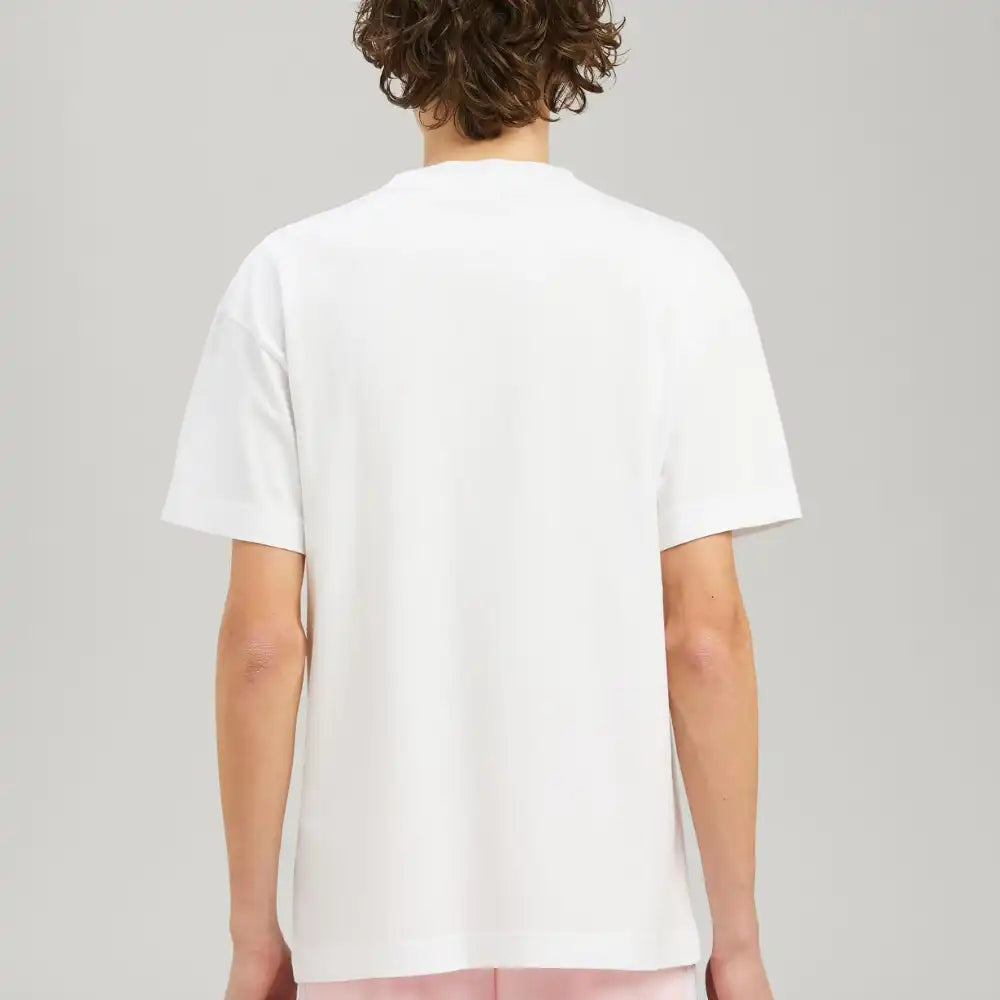 Polera Palm Angels Miami Sprayed White/Pink