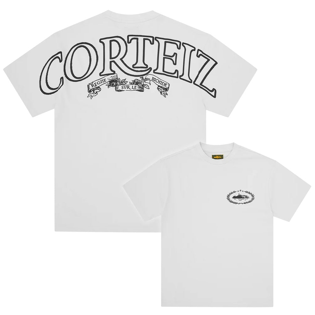 Polera Corteiz Royale Heavyweight Tee White