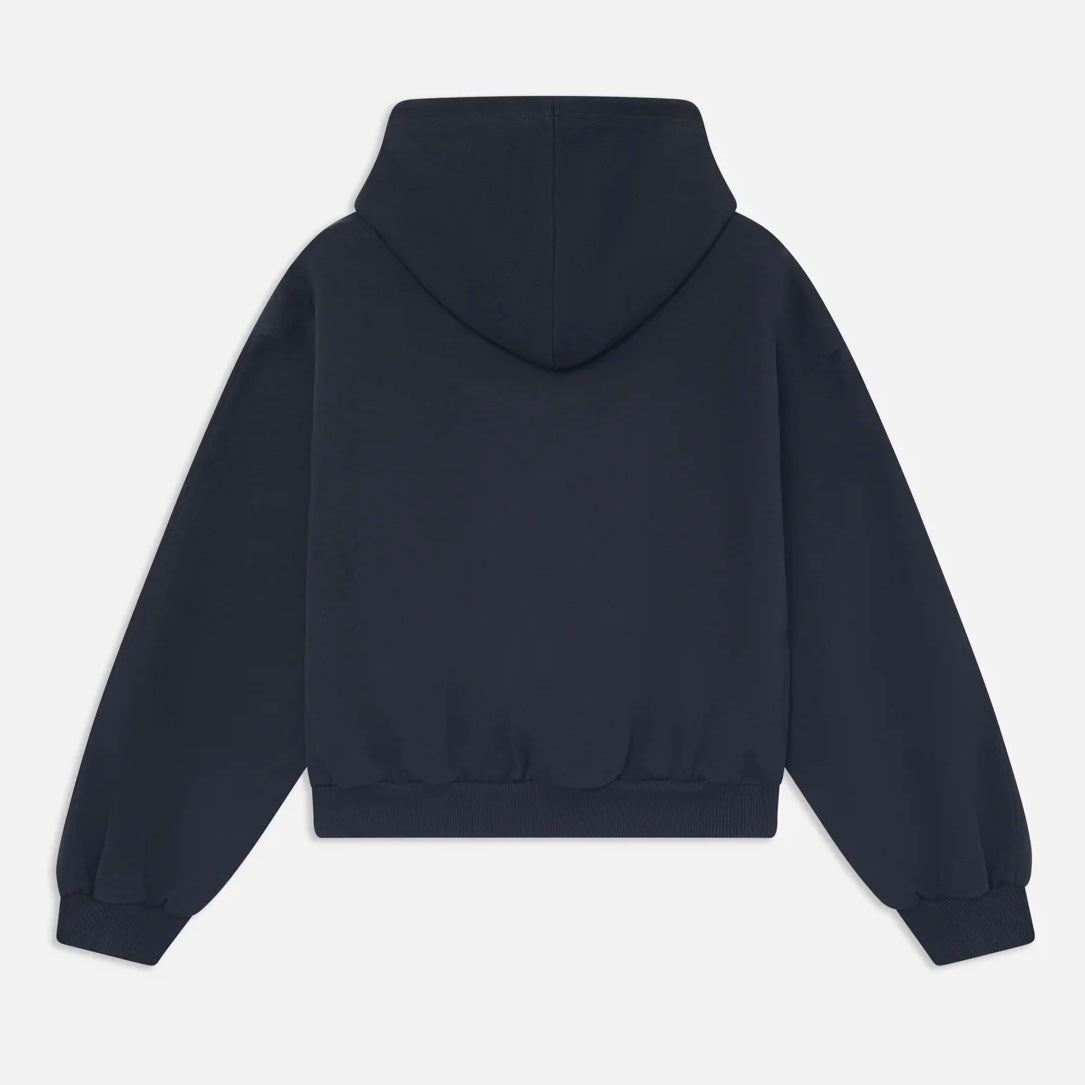 Poleron Scuffers Logo Black Zipped Hoodie