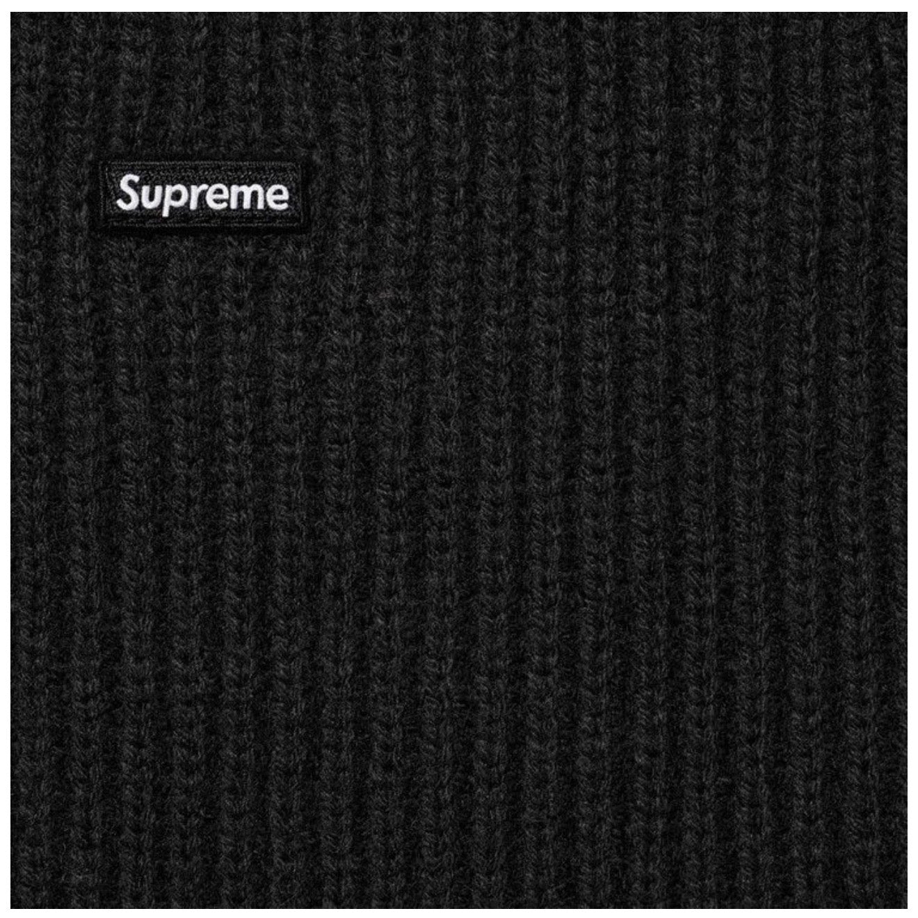 Sweater Supreme Small Box Logo Polo Black