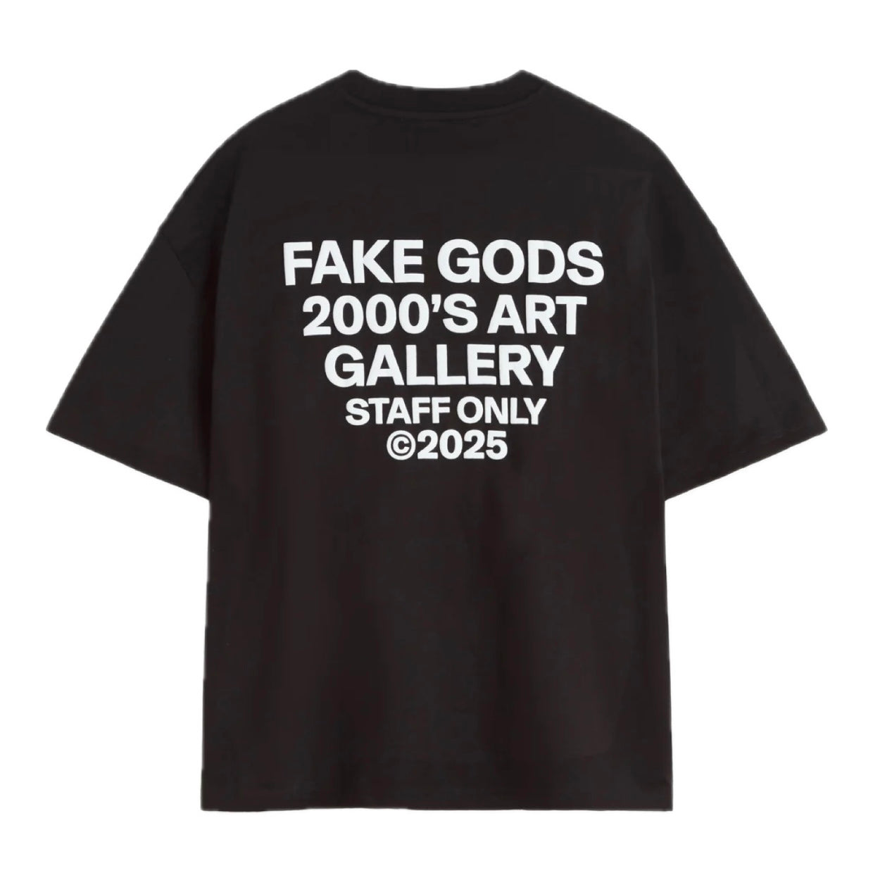 Polera Fake Gods Staff Tee Black - XL