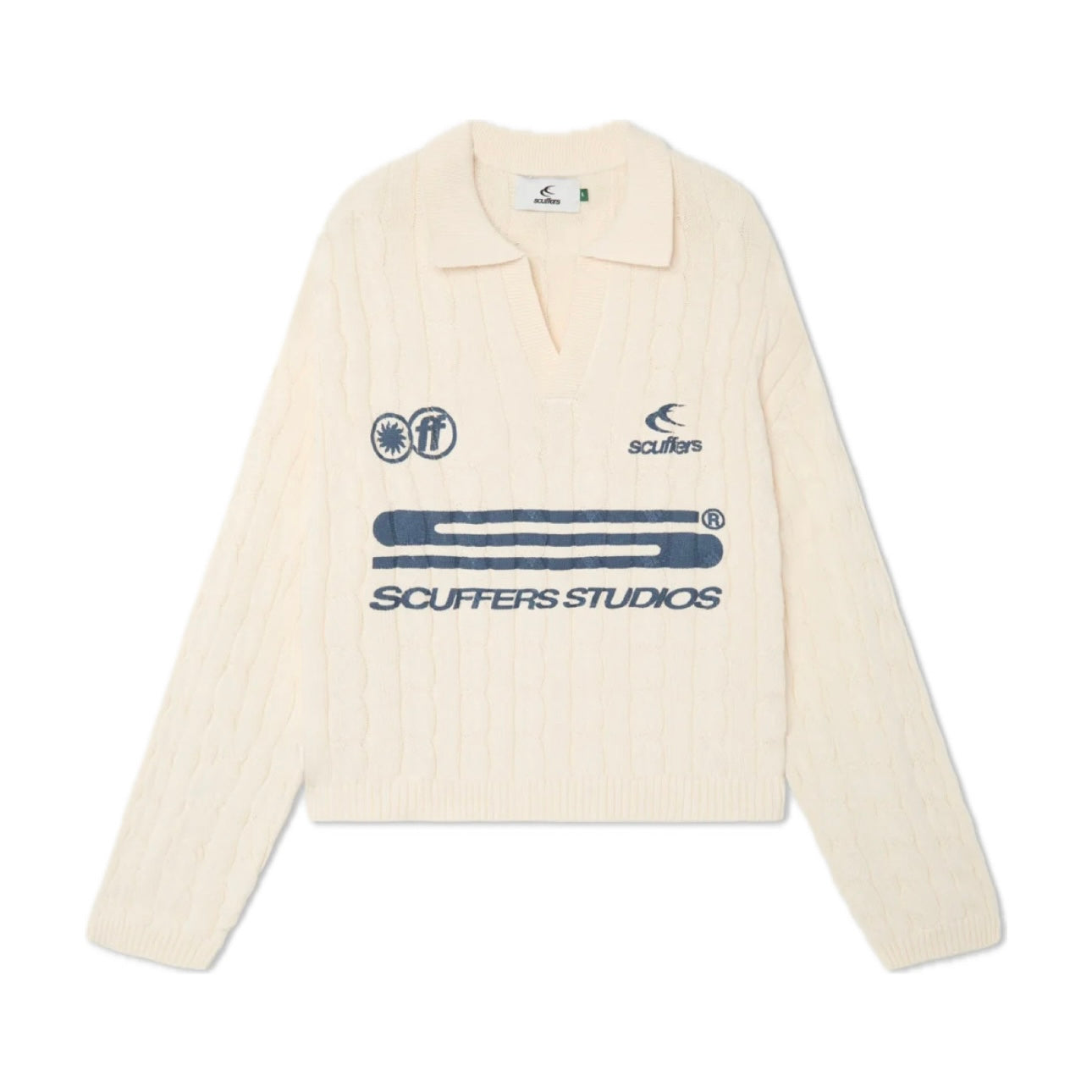 Sweater Scuffers Trench Ecru Polo