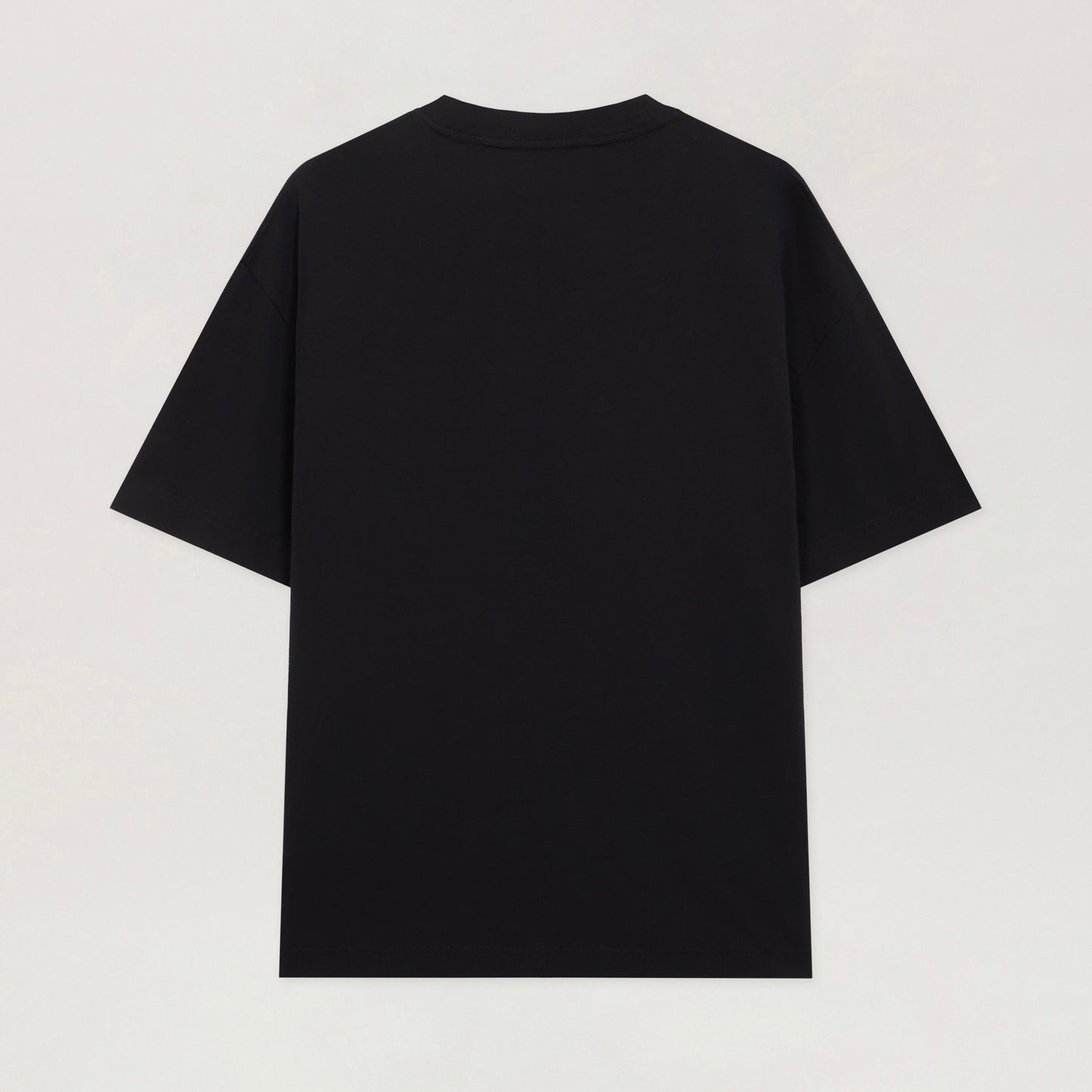 Polera Palm Angels Spray Bear Regular Black/Fuchsia