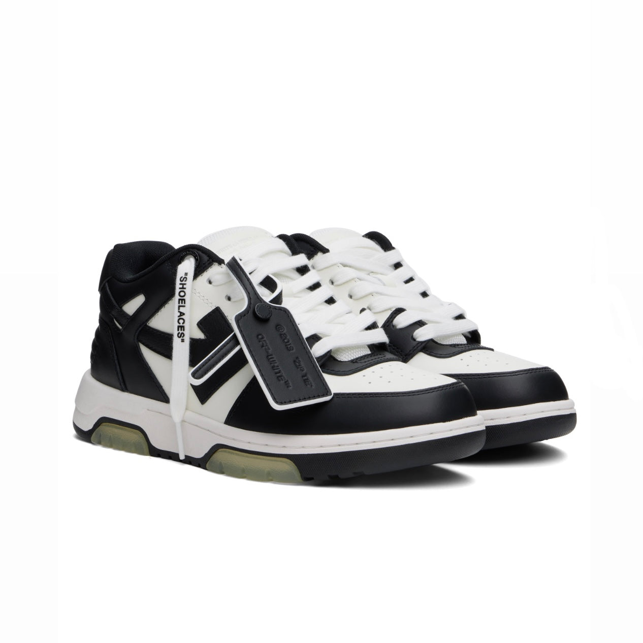 Off-White Out Of Office Calf Leather White/Black