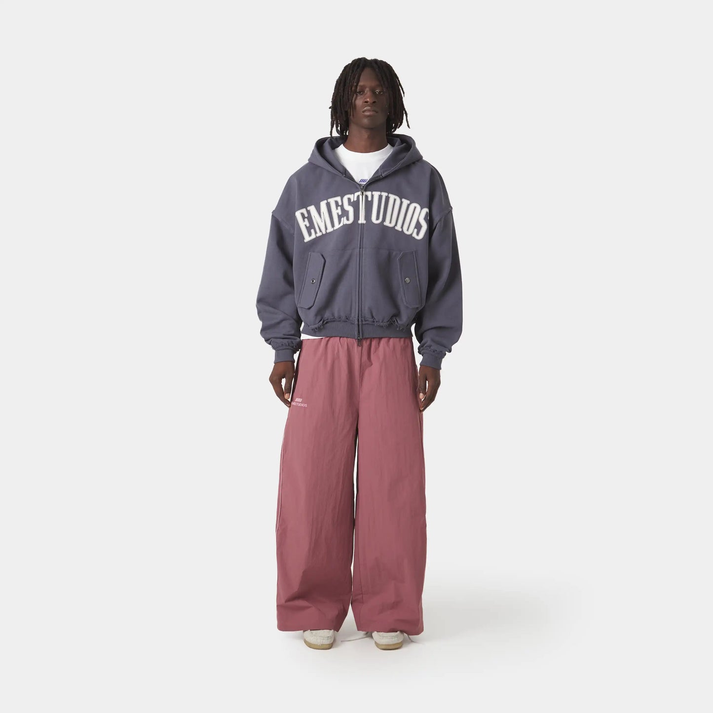 Poleron Eme Studios Vault Ombre Blue Full Zip