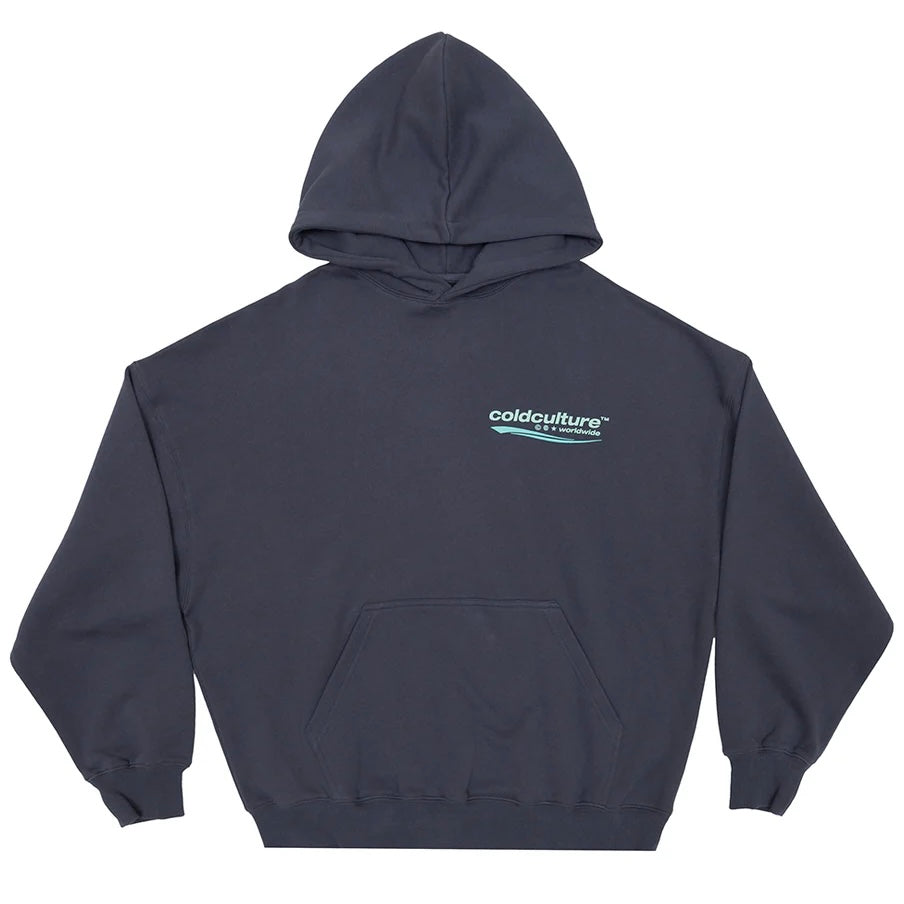 Poleron Cold Culture Enterprise India Ink Hoodie