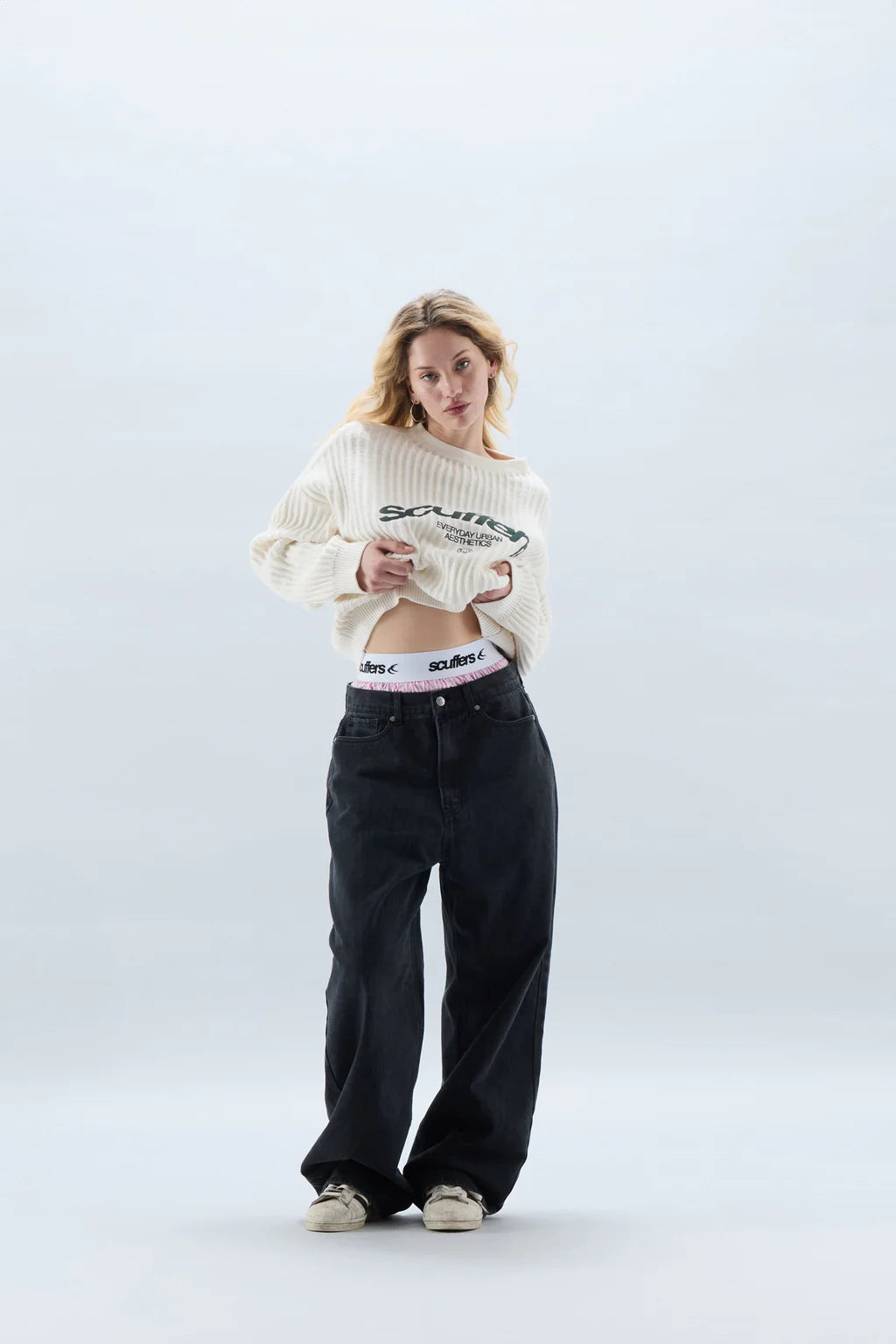 Sweater Scuffers Iconic Ecru Jersey