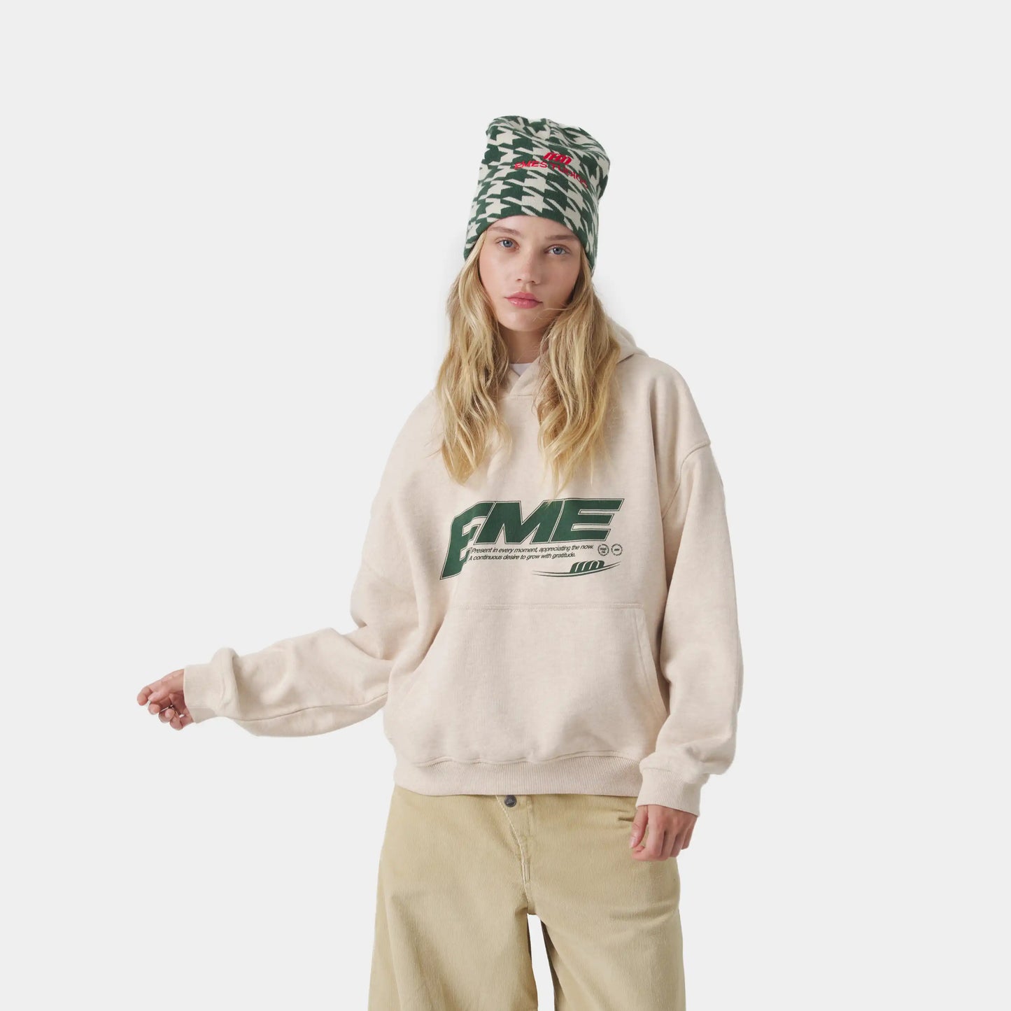 Poleron Eme Studios Ssamo Off Sand Oversized