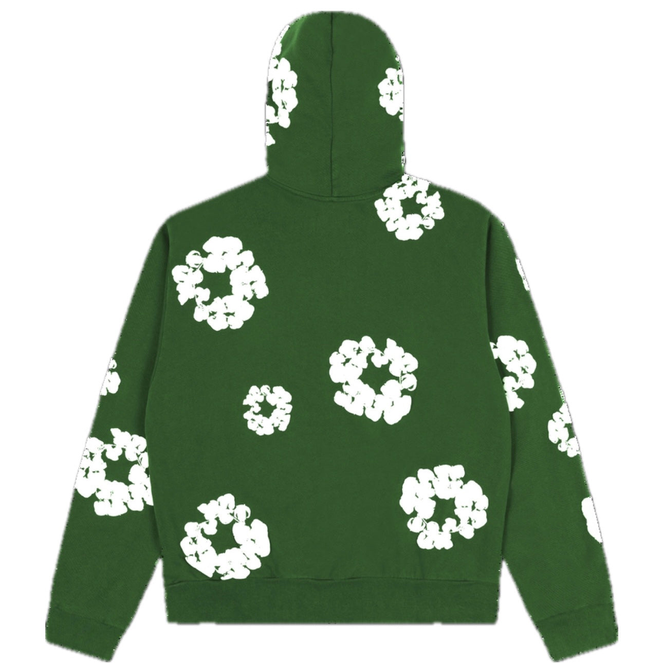 Poleron Denim Tears The Cotton Wreath Zip Green