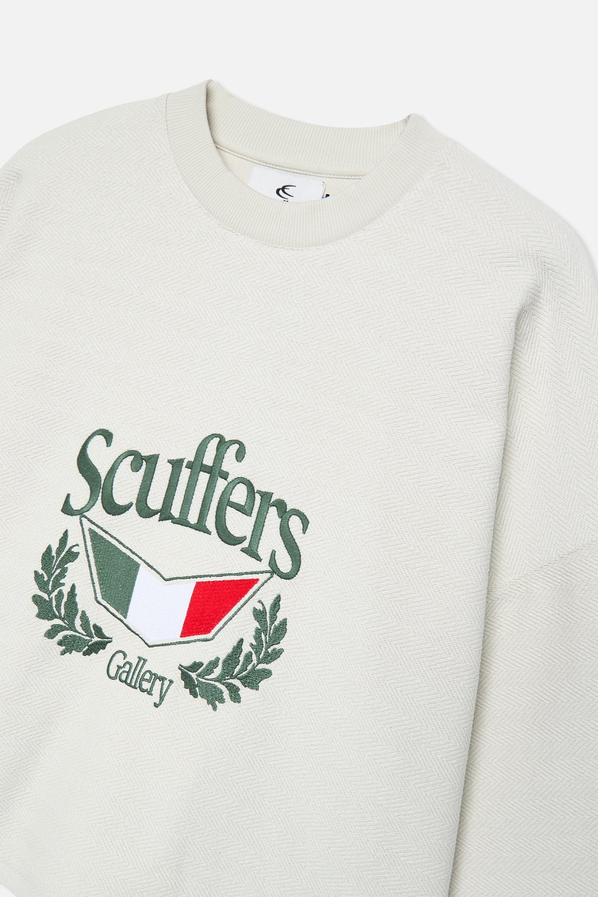 Poleron Scuffers Romeo Ecru Sweatshirt Crewneck