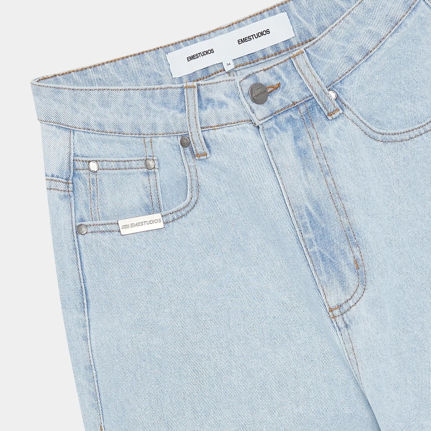 Pantalón Eme Studios Riot Turned Jeans Blue