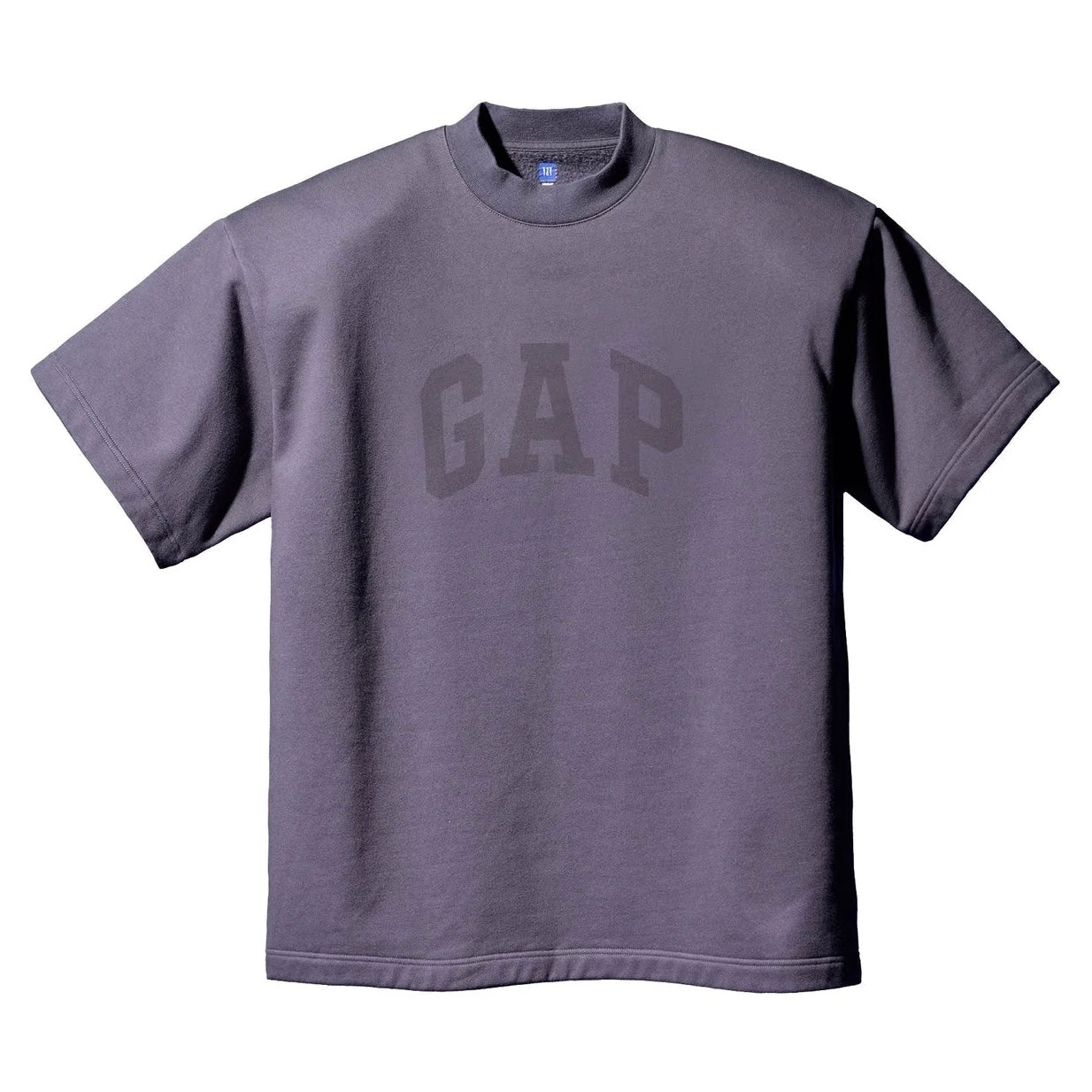 Polera Yeezy Gap Engineered by Balenciaga Dove Padded Heavy Fleece Tee Black